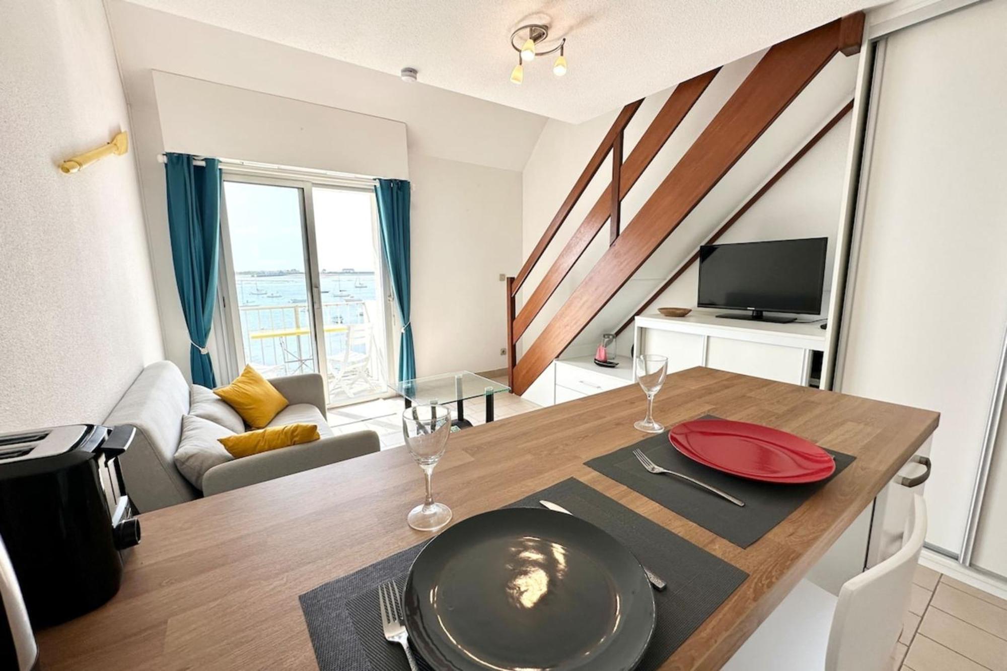 Pieds Dans L'Eau ! T2 Top Cosy Vue Mer 180 Port-Louis Eksteriør bilde